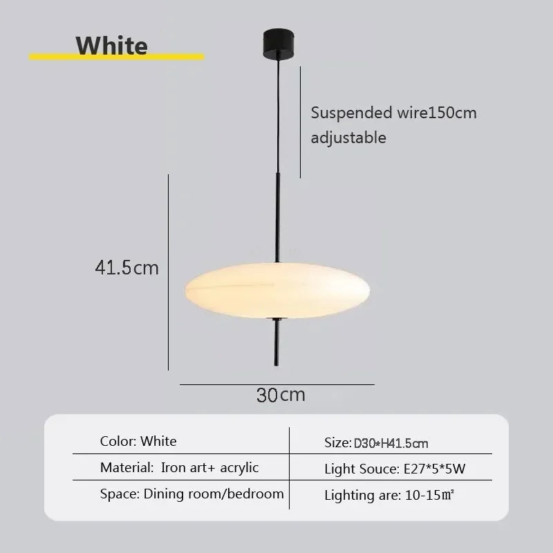 Flying Saucer LED Pendant Light