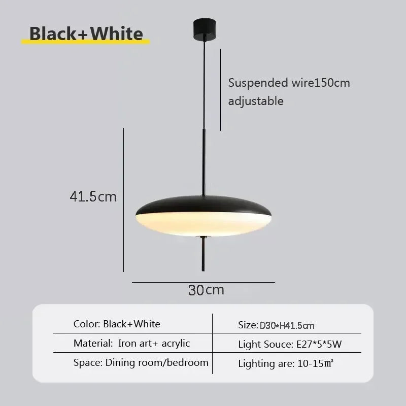Flying Saucer LED Pendant Light