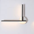 Black Geometric LED Wall Sconce