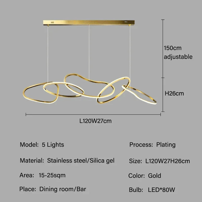 Circle LED Chandelier