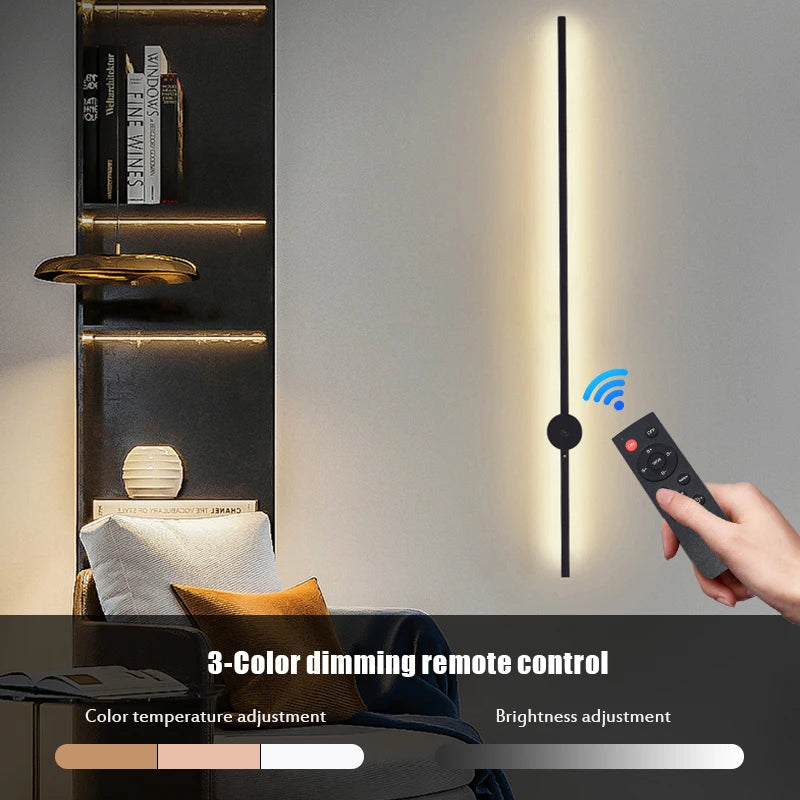 Rechargeable Linear LED Wall Sconce