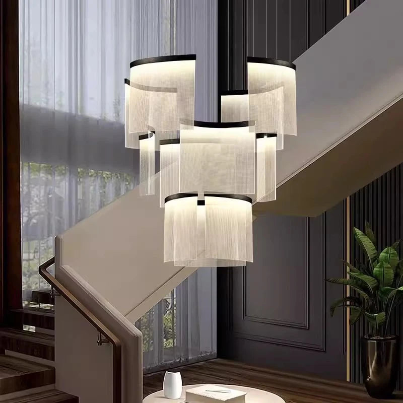 Multi-Head Acrylic LED Chandelier