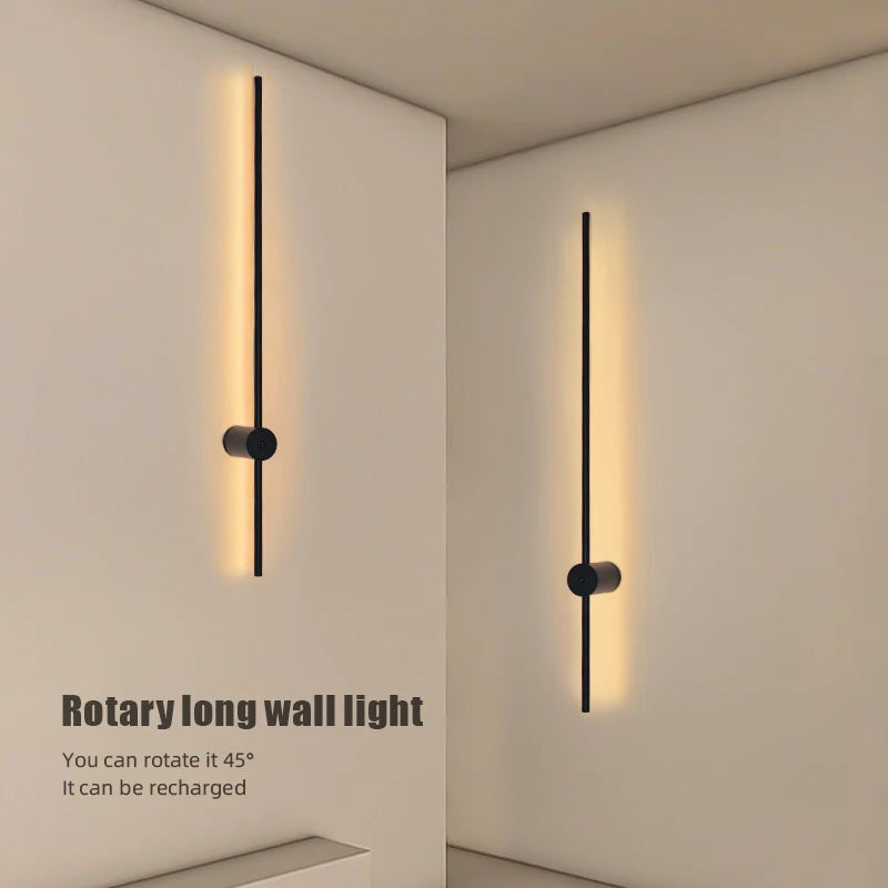 Rechargeable Linear LED Wall Sconce