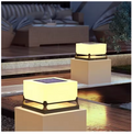Square Solar Pillar Light