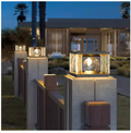 Solar LED Garden Column Light