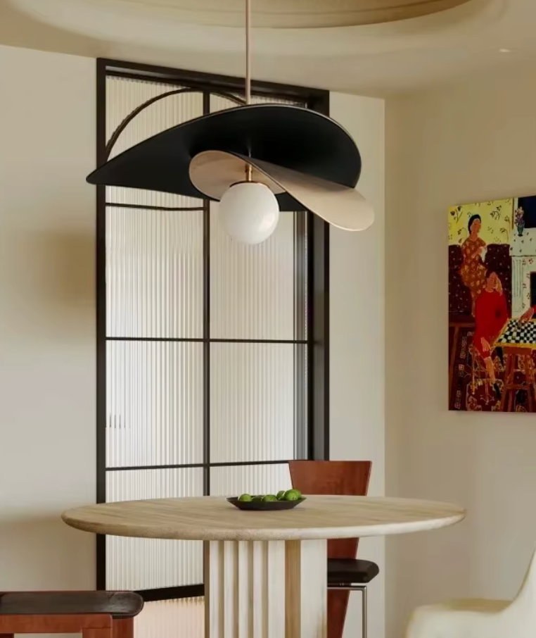 Wabi-Sabi Hat LED Pendant Light