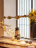 Resin Leaf LED Pendant Light