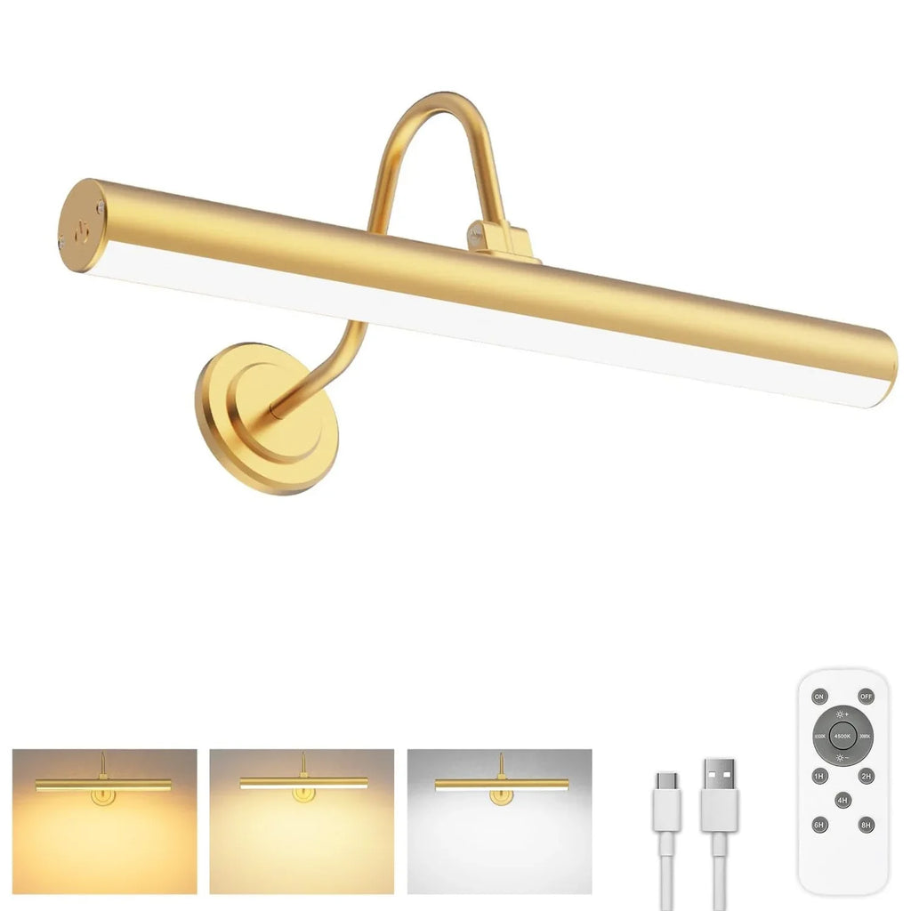 33cm Vintage LED Mirror Wall Light