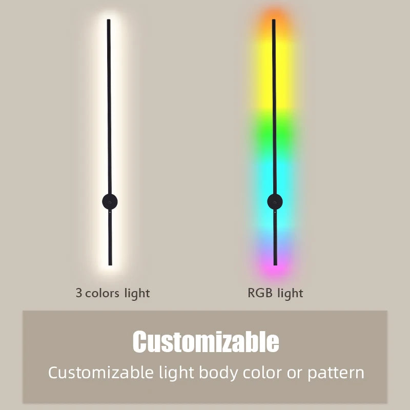 Rechargeable Linear LED Wall Sconce